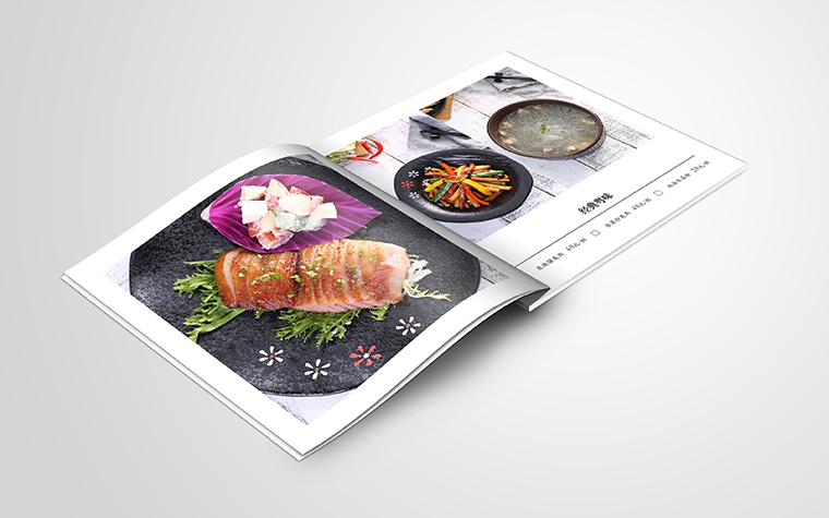 知味小館餐飲菜譜設(shè)計(jì)_菜單排版制作-7