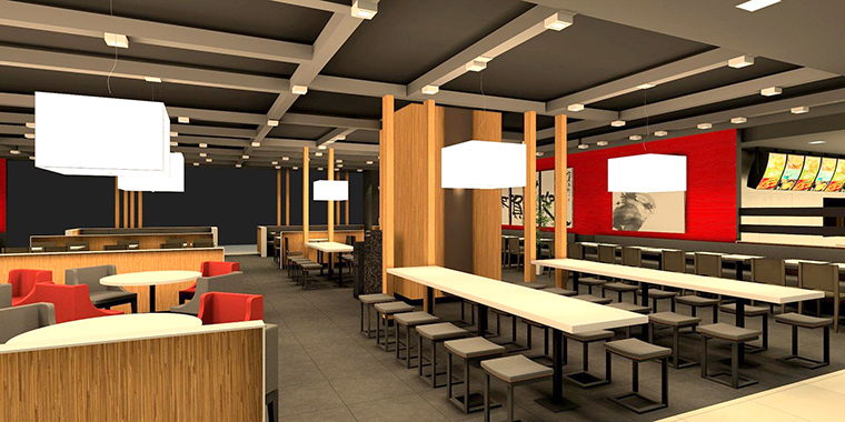 連鎖餐廳室內(nèi)設(shè)計(jì)